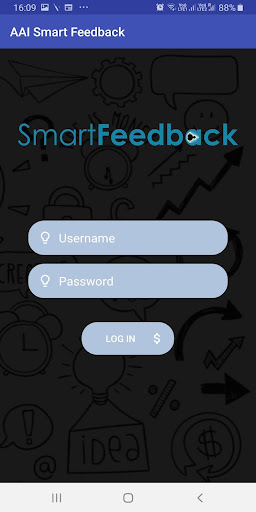 Android application AAI SmartFeedback screenshort