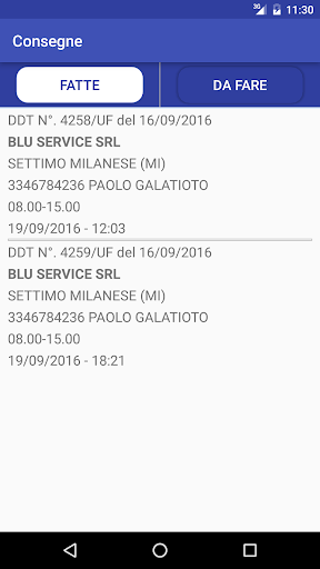 Blu Trasporti Screen 3