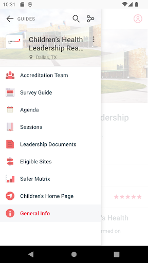 Children’s Health Survey Guide Screen 2