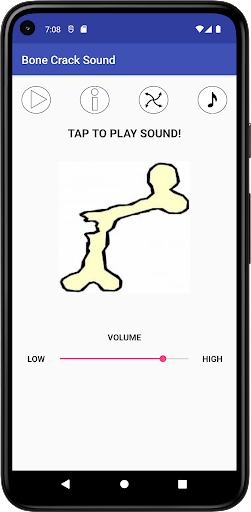 Android application Bone Crack Sound screenshort