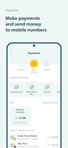 PostFinance App Screen 3