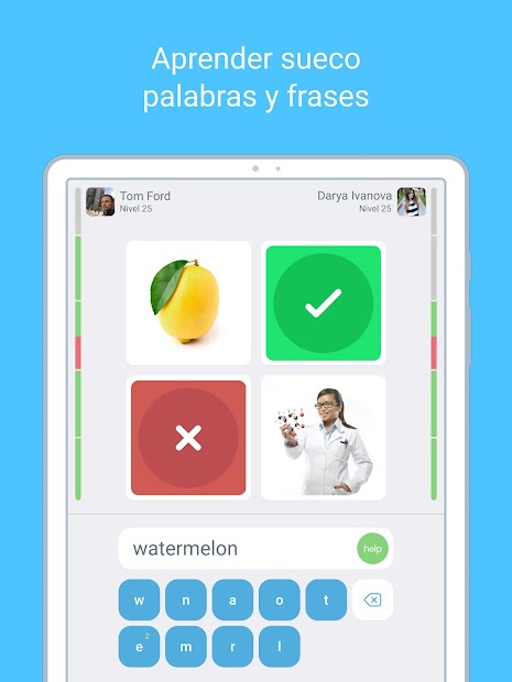 Captura de Pantalla 7 Aprender Sueco - LinGo Play android