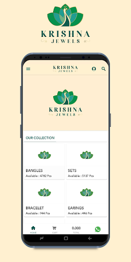 Android application KRISHNA JEWELS screenshort