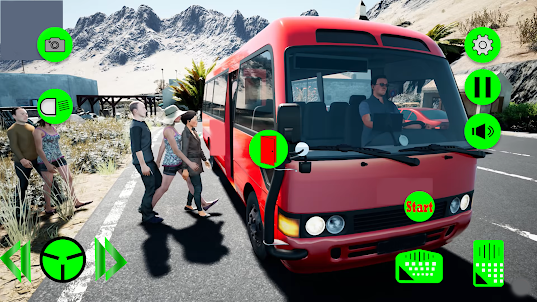 Mini Bus City Simulator games