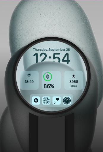 iOS Home Watch Face Screen 2
