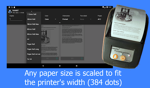 Download RawBT print service v5.52.0 (MOD, Premium Unlocked) Free For Android 8