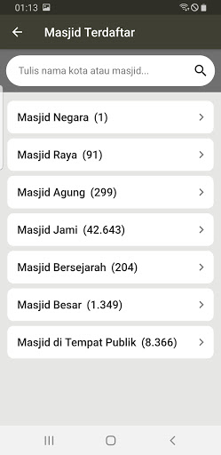 Masjidpedia Screen 3