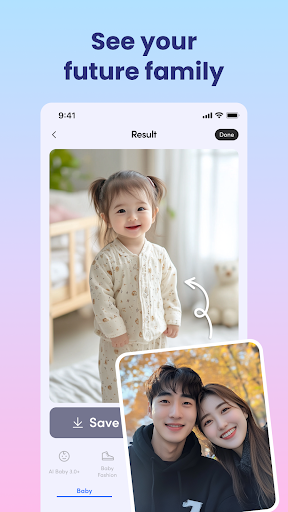 Screenshot of AI Baby Generator: Face Maker