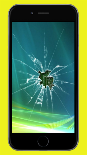 Android application Broken Screen Prank Wallpaper screenshort