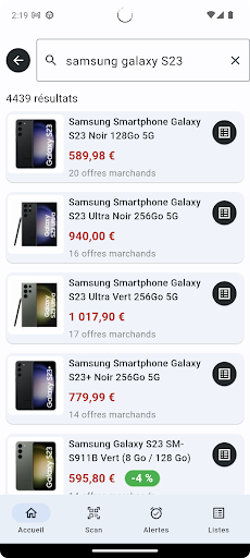 Touslesprix - Comparateur Screen 3