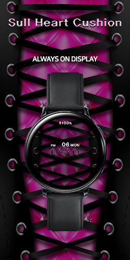 Skull Heart Cushion_Watchface Screen 3