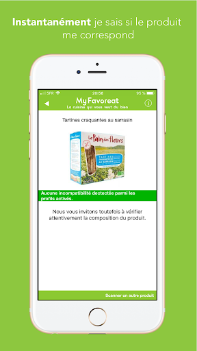 MYFAVOREAT - Le GPS alimentair