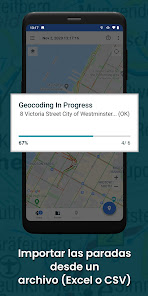 Screenshot 4 Planificador de ruta android