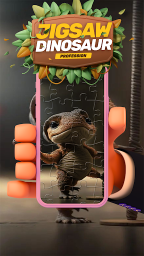 Jigsaw dinosaur profession Screen 2