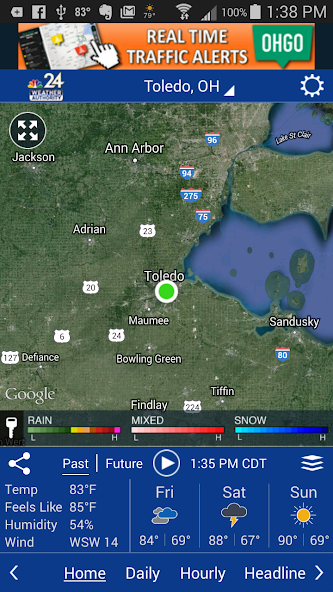 WNWO NBC 24 Weather Authority Screenshots 2