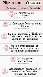 Captura de Pantalla 3 TestOpos Policía Nacional android