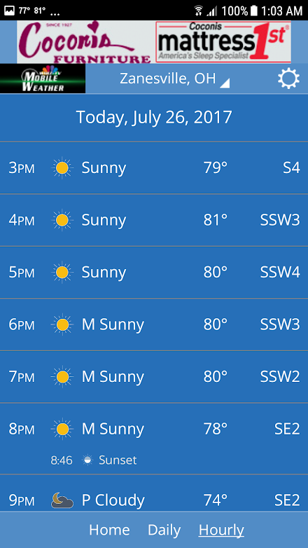 WHIZ Weather Screen 3