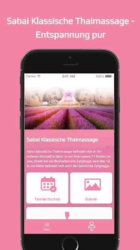 Android application Sabai Klassische Thaimassage screenshort