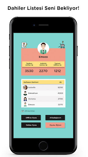 Dahiyane: Online Bulmaca Oyunu ekran görüntüsü