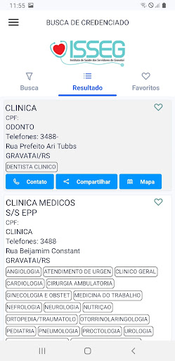 ISSEG Associado Screen 3