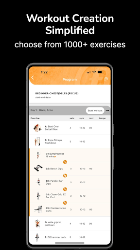 Screenshot of Fitlog