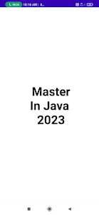 Master in Java 2023