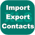 Export Import Excel Contacts2.1