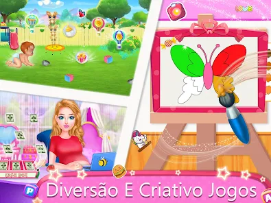 Download do APK de Grávida Princesa bebê Nascimento Jogos para Android