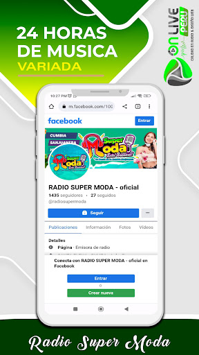 Radio Super Moda - Jaen Screen 3