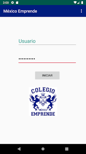 Android application México Emprende screenshort