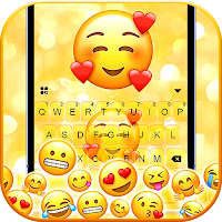 Тема для клавиатуры Emojis 3D Gravity