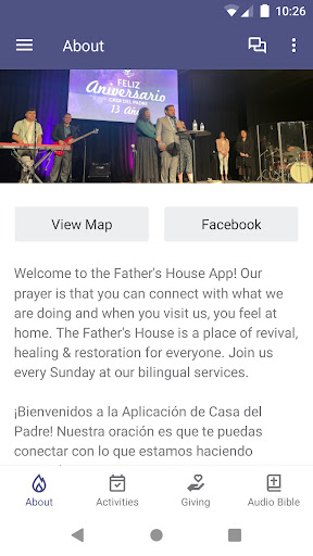 Android application Medford Father's House screenshort