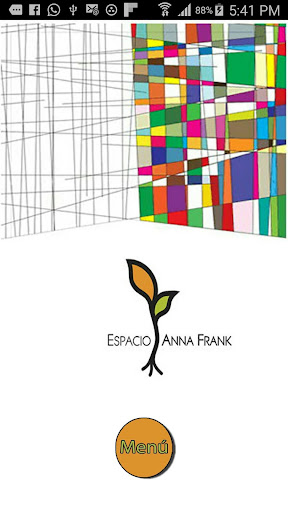 Android application Espacio Anna Frank screenshort