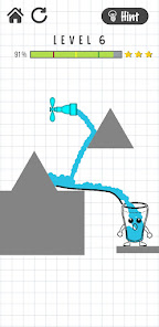 Captura 7 Juego de agua de cristal android
