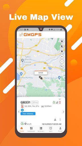 Android application GMGPS - GPS Tracking Solutions screenshort