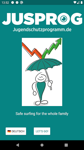 Android application JusProg parental control app screenshort