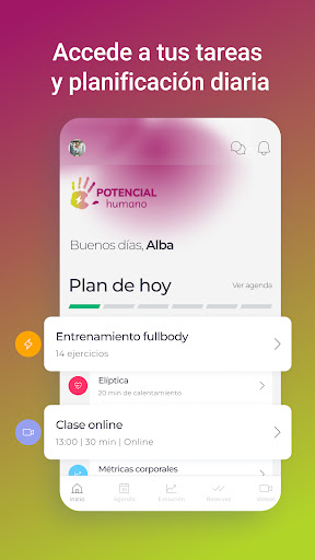 Android application Potencial Humano screenshort