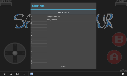 Nessie (8 bit emulator) Screen 2
