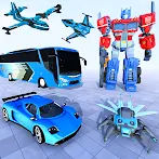 Robot Car Transform Games 3D