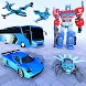 Robot Car Transform Games 3D