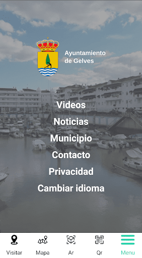 Android application Gelves AR screenshort