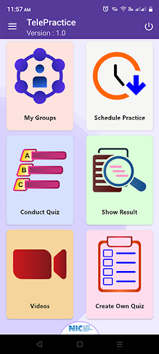 TelePractice APP Screen 2