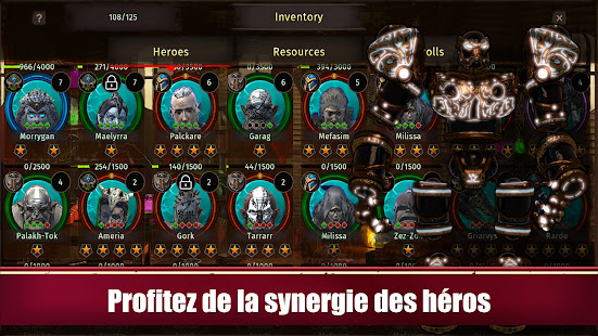 Azedeem: Heroes of Past. RPG au tour par tour. screenshots apk mod 3