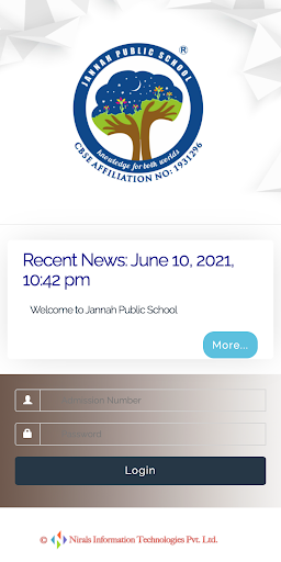 Android application Jannah Public School screenshort