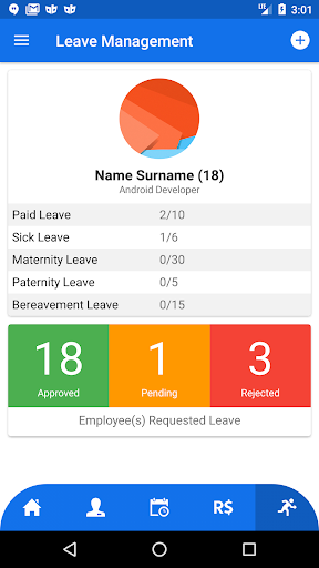 Online Hajiri Staff Screen 2