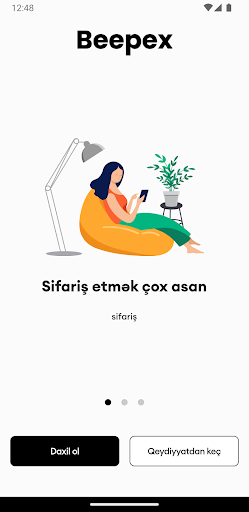 Android application Beepex screenshort