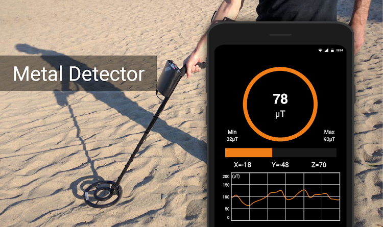 Metals Detector: EMF detector - 6.8.1 - (Android)