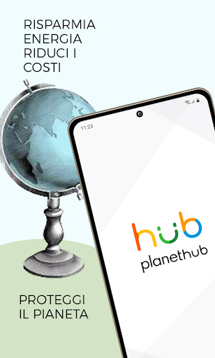 Android application Planet Hub screenshort