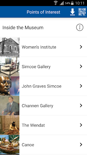 Simcoe County Museum Guide Screen 2