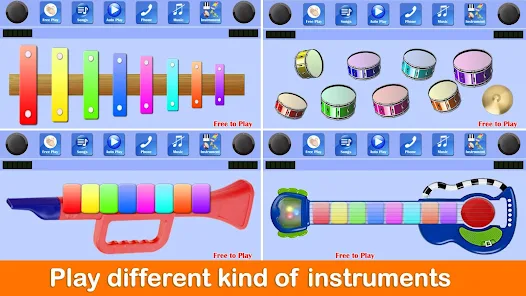 Download do APK de Piano Infantil: Jogos Musicais para Android